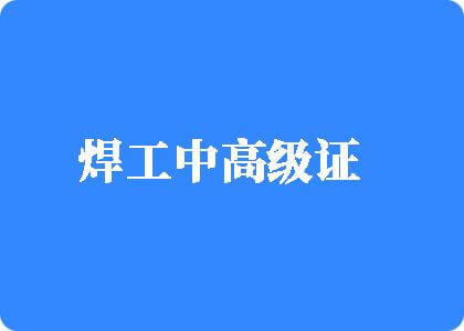 女人被人操焊工中高级证